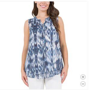 NWT Cristina B Ladies' Sleeveless Blouse